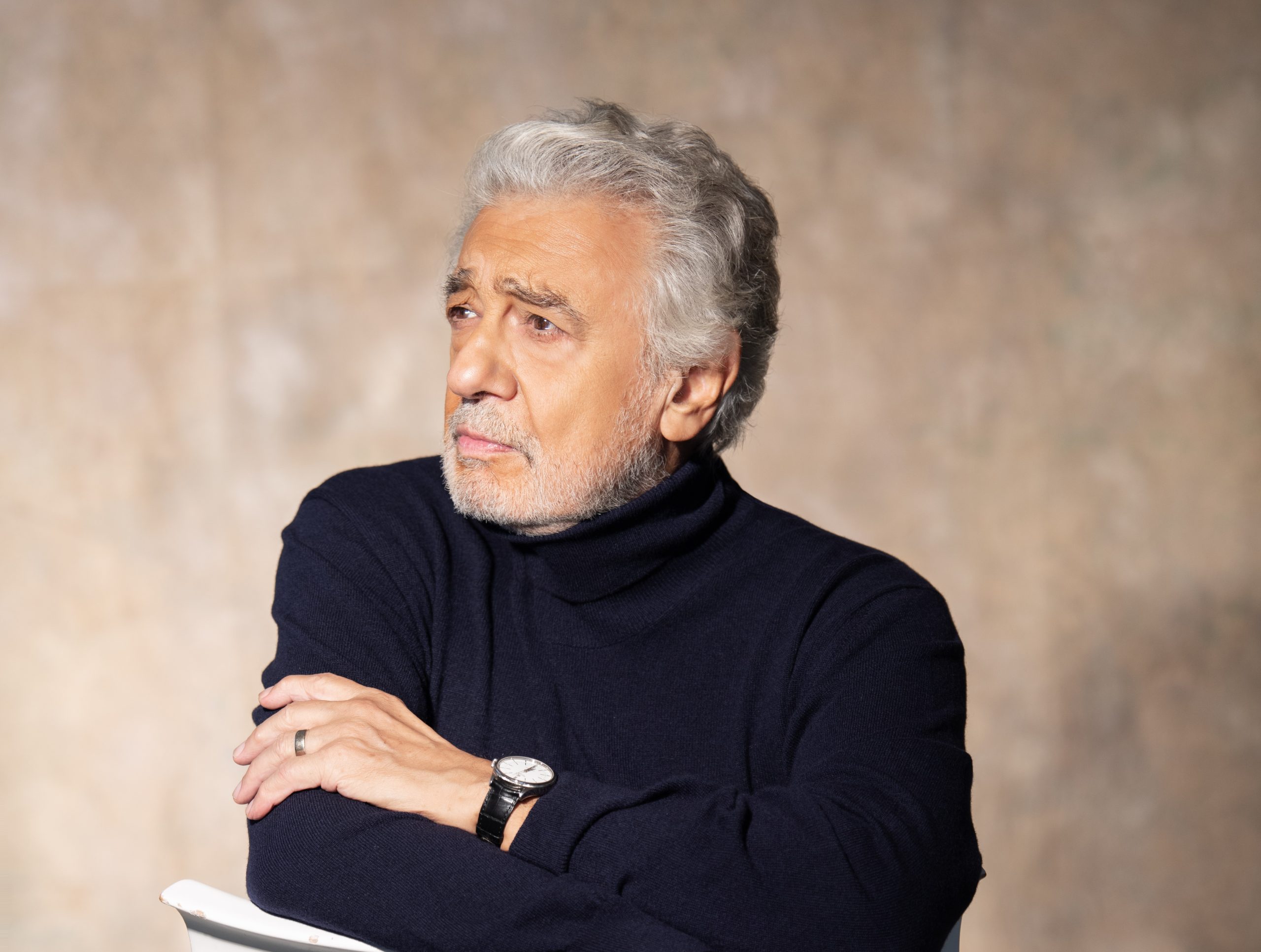 Plácido Domingo, cantante lirico e Direttore Artistico dell'Accademia Pucciniana